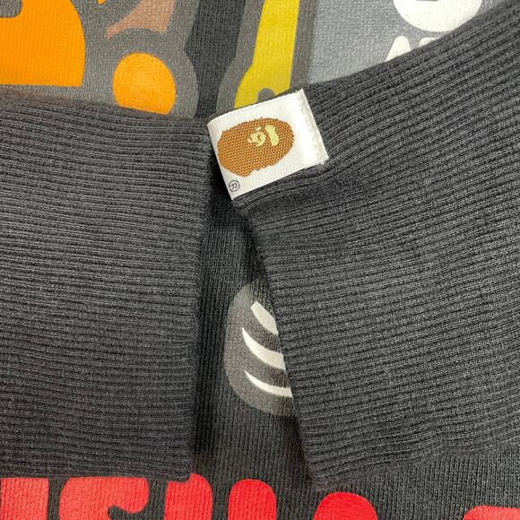 BAPE x Pusha T Baby Milo Pullover Hoodie Limited Edition Size L - Picture 6 of 9